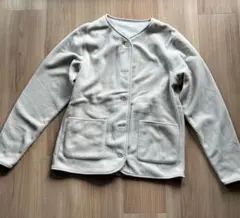 無印良品　フリースカーディガン