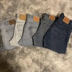 Levi's5本セット　550 559 90s USA製　バギーデニム