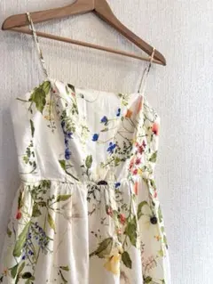 ☆未使用☆H&M エイチアンドエム　花柄キャミワンピース　リネン　ZARA