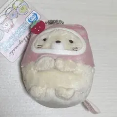 すみっこぐらし ねこ マスコットキーホルダー　アミューズメント