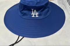 【非売品】Dodgersファン必見　LAロゴ付きバケットハット　限定品