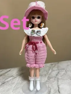 中古★タカラトミー　リカちゃんセット　お人形本体&衣裳