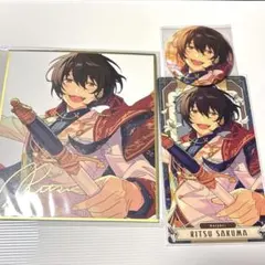 あんスタ 朔間凛月 イベコレ 缶バッジ 色紙 アルカナカード ユーサネイジア