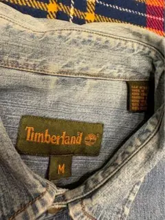 90s 00s Timberland デニムシャツのサムネイル