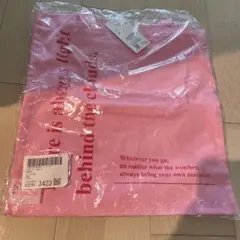 LOWRYS FARM ロゴトート ピンク 新品