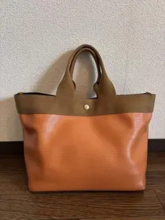 美品　TOPKAPI BREATH リプルネオレザー A4 トートバック