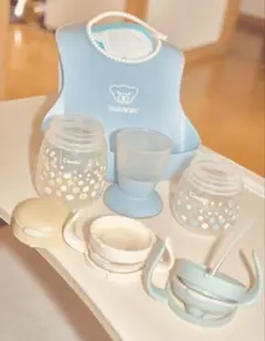 BabyBjorn ブルー 食器セットのサムネイル