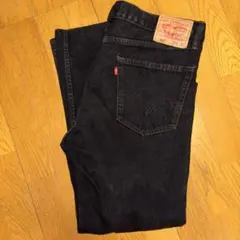 LEVI’S リーバイス505 W36 L32 ブラックデニム