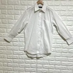 クリスチャンオラーニ　ワイシャツ　メンズ　ホワイト　麻含