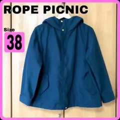 美品【ROPE PICNIC】ブルゾン マウンテンパーカー 撥水加工 花粉ガード