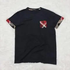 BLACKLABEL CRESTBRIDGE ポケットTシャツ 紺 Ｌ 985のサムネイル