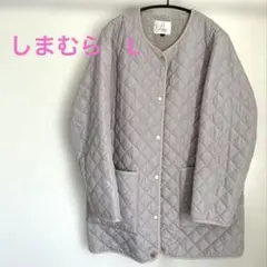 ボアコート キルティングジャケット