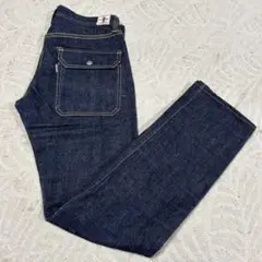 美品 サムライジーンズ「SJ505BP」15ozデニム・ブッシュパンツ
