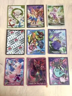 ポケモンカード デッキシールド　スリーブ　まとめ売り　9枚