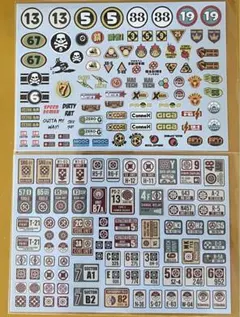 デカール　オリジナル　2枚セット　Original Decal Sets プラモ