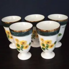 ゴッホ ひまわり ワイングラス ５点 カップ