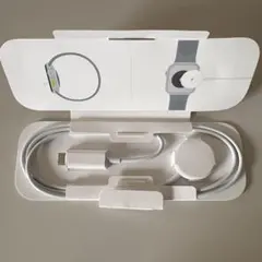 Apple Watch 充電器 USB-C シルバー