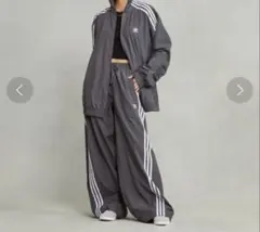 【美品】adidas アディダスAdilenium オーバーサイズトラックパンツ