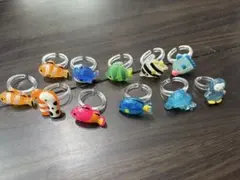 子供用おもちゃの指輪11個セット