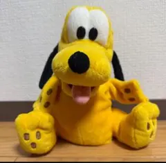 ディズニー　プルート　ぬいぐるみ　ハンドパペット