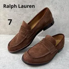 新品！Ralph Laurenラルフローレン　スウェード　レザーローファーのサムネイル