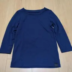 極暖　100　ユニクロ　ネイビー