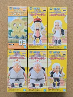 ワンピース　ワーコレ　エッグヘッド４　ハチノス１　６体