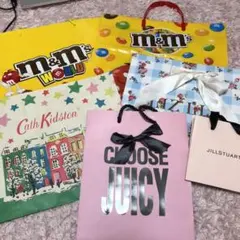 ブランド 紙袋 6枚セット