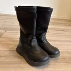 キッズブーツ ブラック