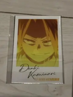 ヒロアカ　Wフォトカードコレクション　上鳴電気　カミナリ