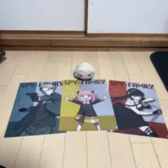 SPY×FAMILYクリアファイル&ぬいぐるみセット