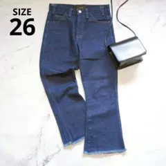 レッドカード VINTAGE フレア デニム パンツ ジーンズ 切りっぱなし
