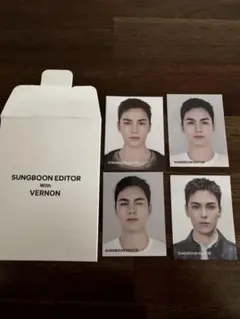 SUNGBOON EDITOR with VERNON 写真カードセット
