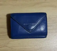 BALENCIAGA 三つ折り財布 ブルーのサムネイル