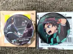 劇場版鬼滅の刃無限城編　ランダムグリッター＆ものがたる背中缶バッチ炭治郎　カナヲ