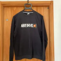 Nike JUST DO IT. ブラック トレーナー M