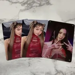 blackpink ジス　リサ　トレカ　セット