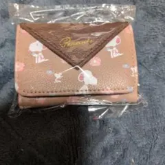 スヌーピー 三つ折財布