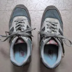 New Balance WR996EK 23cm グレー/デニム