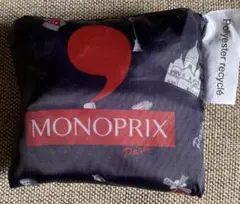MONOPRIX エコバッグ パリ柄❣️（折りたたみ）