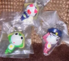 ケロロ軍曹 めじるしアクセサリー タママ　ちびケロ　ちびギロ