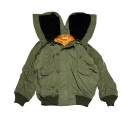 moussy マウジー N-2B ミリタリージャケット 短丈 Y2K カーキ