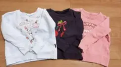 【ベルメゾン】トレーナー 100cm 3枚セット