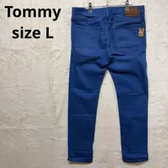 Tommy トミー サイズL スリムフィット 青 デニムパンツ