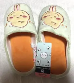 新品タグ付き　ちいかわ うさぎ　洗えるルームシューズ 約23-25cm しまむらのサムネイル