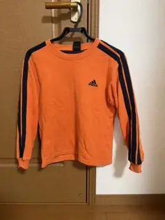 古着　adidas 万国旗　スウェット　3本ライン　アディダススウェット