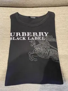 ☆美品☆バーバリー・ブラックレーベル　Tシャツ　黒　L☆BURBERRY☆