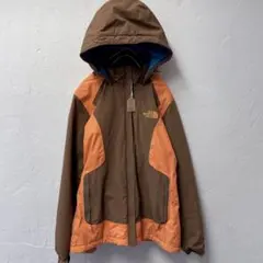 THE NORTH FACE マウンテンパーカー ブラウン/オレンジ