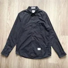 BEDWIN & THE HEART BREAKERS ドット柄 プレーンシャツ