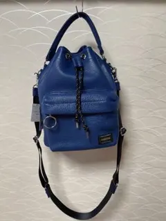 【新品未使用】ポーター　ブルー　ショルダーのサムネイル